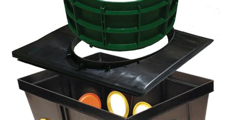 speed leveler necessary distribution box|5 outlet septic distribution box.